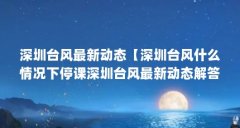 深圳台风最新动态【深圳台风什么情况下停课深圳台风最新动态解答】