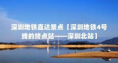 深圳地铁直达景点【深圳地铁4号线的终点站——深圳
