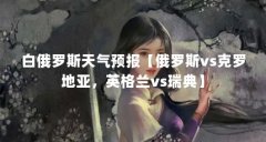 白俄罗斯天气预报【俄罗斯vs克罗地亚，英格兰vs瑞典】