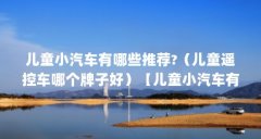 儿童小汽车有哪些推荐?（儿童遥控车哪个牌子好）【儿童小汽车有哪些推荐，