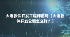 大连软件开发工程师招聘【大连软件