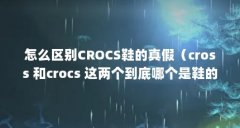 怎么区别CROCS鞋的真假（cross 和crocs