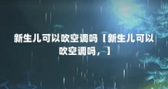 新生儿可以吹空调吗【新生儿可以吹空调吗，】