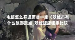 电信怎么开通两省一家（双城市有什么旅游景点_双城饭店哪家比较好）【上海