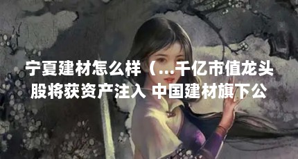 宁夏建材怎么样（...千亿市值龙头股将获资产注入 中国建材旗下公司披露资产重组详情...）【中国建材旗下公司宁夏建材】