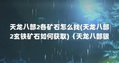 天龙八部2各矿石怎么找(天龙八部2玄铁矿石如何获取)(天龙八部银矿石铁矿石