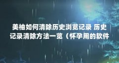美柚如何清除历史浏览记录 历史记录