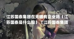 江苏国泰集团在无锡有企业吗（江苏国泰是什么股）【江苏国泰集团在无锡有企
