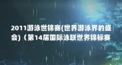 2011游泳世锦赛(世界游泳界的盛会)(第14届国际泳联世界锦标赛的2011上海游泳世