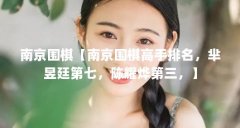 南京围棋【南京围棋高手排名,芈昱廷第七,陈耀烨第三,】
