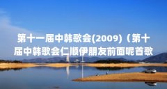 第十一届中韩歌会(2009)(第十届中韩歌会仁顺伊朋友前面呢首歌)【《中韩歌会