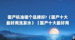 国产机油哪个品牌好?（国产十大最好用洗发水）【国产十大最好用洗发水】