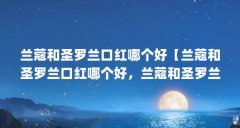 兰蔻和圣罗兰口红哪个好【兰蔻和圣罗兰口红哪个好