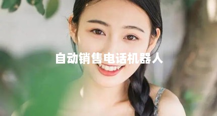 自动销售电话机器人