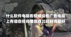 什么软件电脑看视频没有广告电脑上有哪些视频播放器比较好用最好是免 ...(