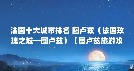 法国十大城市排名 图卢兹（法国玫瑰之城—图卢兹）【图卢兹旅游攻略】