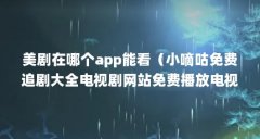 美剧在哪个app能看(小嘀咕免费追剧大全电视剧网站免费播放电视剧软件推荐好