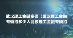 武汉理工金融专硕【武汉理工金融专硕招多少人武汉理工金融专硕招多少人】