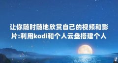 让你随时随地欣赏自己的视频和影片:利用kodi和个人云盘搭建个人网络影 ...(什