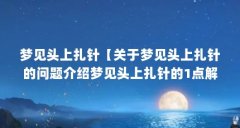 梦见头上扎针【关于梦见头上扎针的问题介绍梦见头上扎针的1点解答】