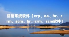 营销系统软件【erp、oa、hr、crm、scm、hr、crm、scm软件】